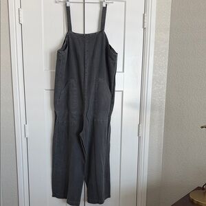 Universal Thread Charcoal Denim Jumpsuit